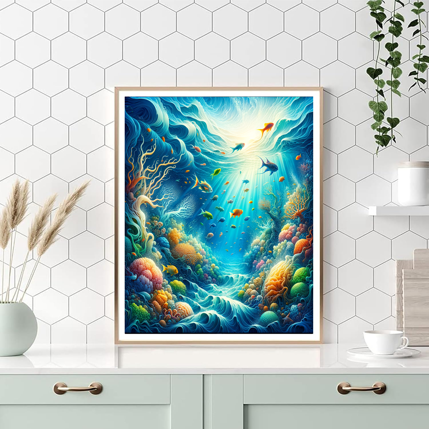 Enchanting Underwater World - DIY Painting By Numbers Kit – Artistry Rack