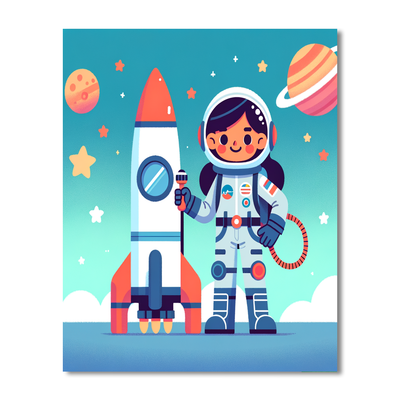 Space Cadet Training Camp Paint By Numbers Kits