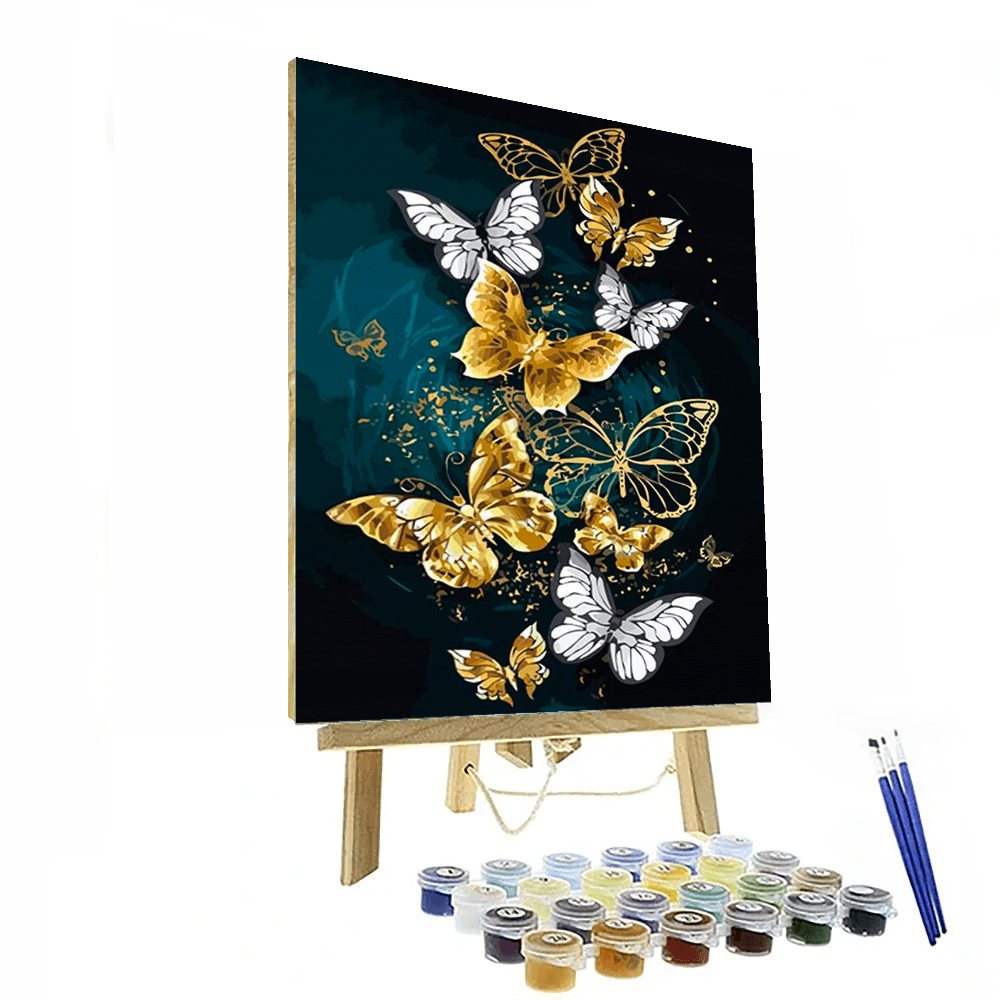 DIY Butterflies Paint By Numbers Painting Kit – Artistry Rack