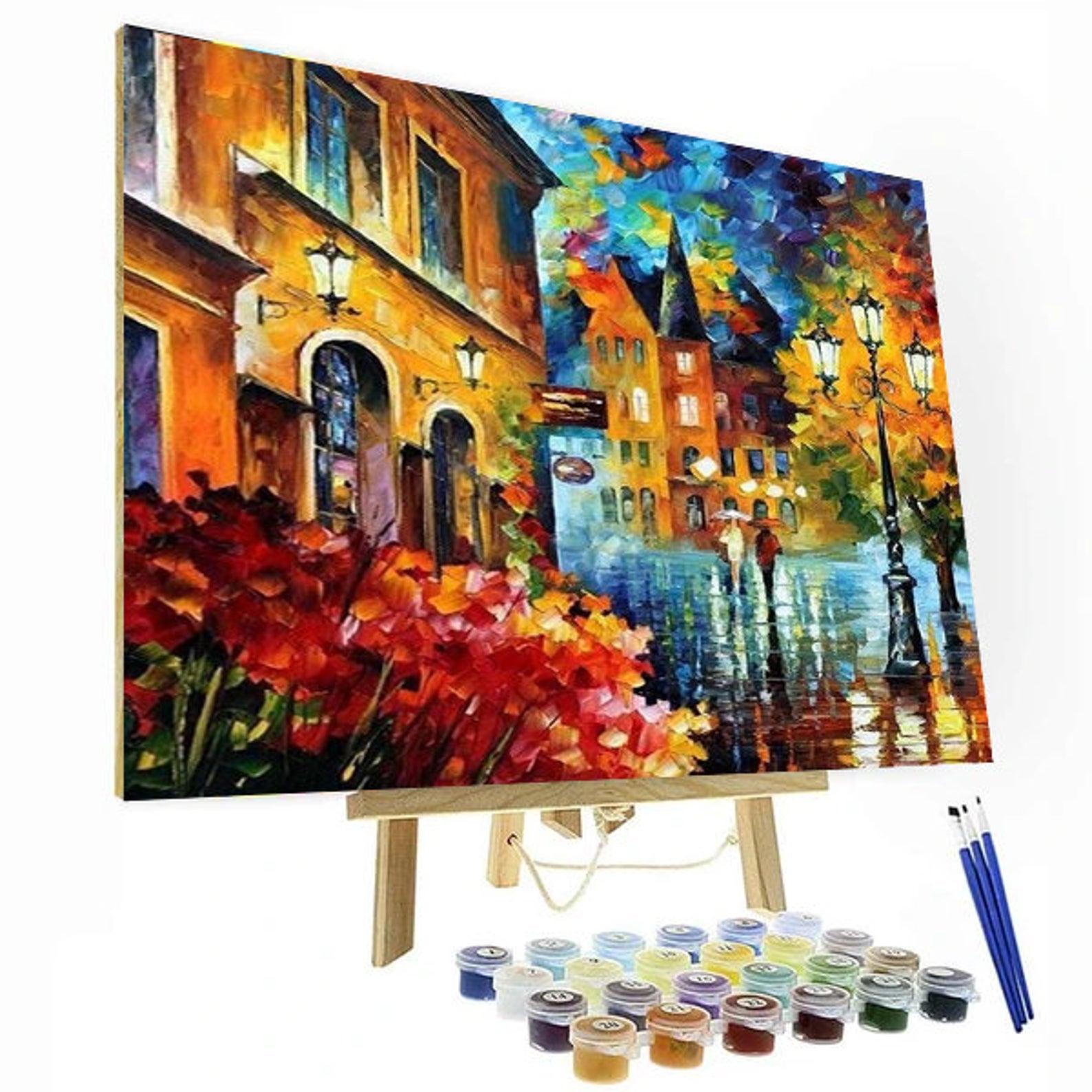 European City Paint By Number Painting Set – Artistry Rack