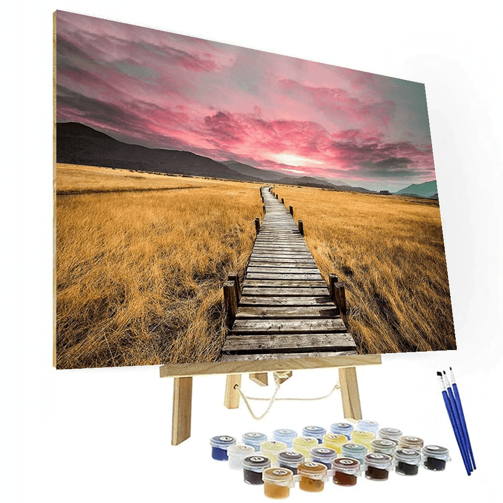 A Bridge Into The Far Paint By Numbers Painting Kit – Artistry Rack