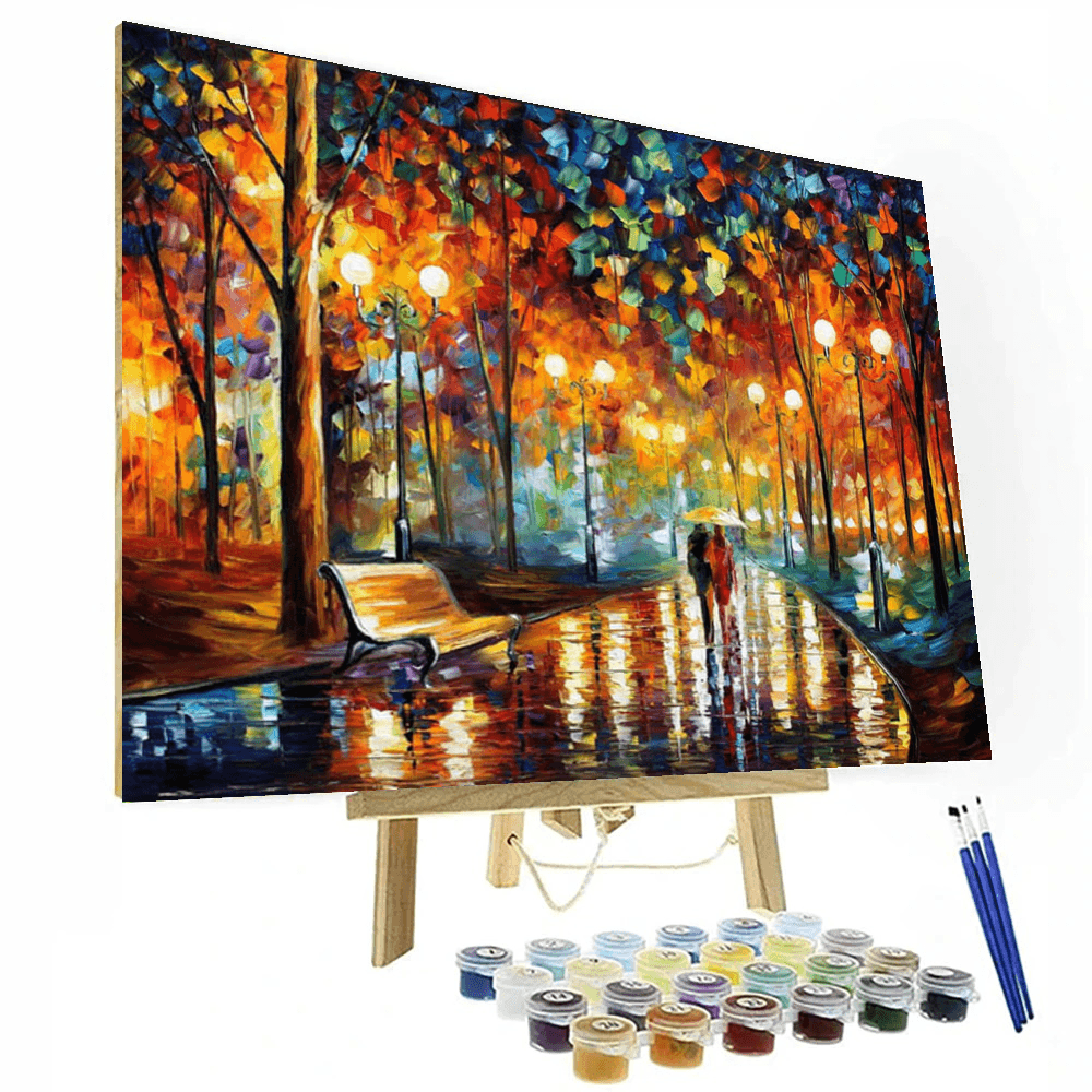 Rainy Night Paint By Numbers Painting Kit – Artistry Rack